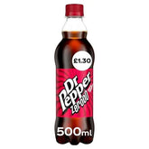 Dr Pepper Zero 500ml (Case of 12) - Honesty Sales